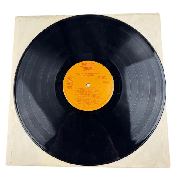 Leon Russell – The Best of Leon Russell Vinyl LP SRL-52004 Shelter Records 1976 - Picture 5 of 9
